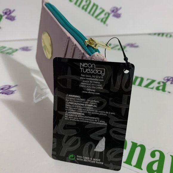 Neon Tuesday Cardholder Disney Lilo Stitch Angel Heart Pink Blue Card Holder - Picture 4 of 4